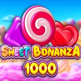 Sweet Bonanza 1000 logo – Slots by Pragmatic Play at Mega Casino