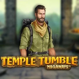 Temple Tumble Megaways casino game by Relax Gaming – featured logo at Mega Casino